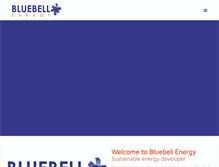 Tablet Screenshot of bluebellenergy.com